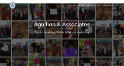 Desktop Screenshot of aguillon-associates.com